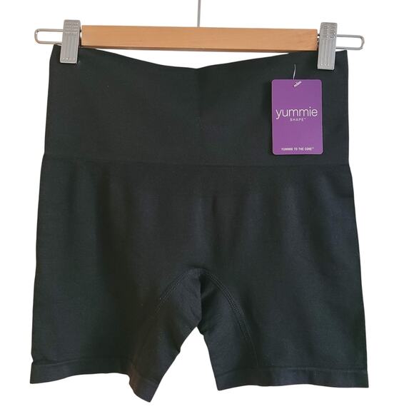 YUMMIE Shapewear‎ Boy Short Black Women's M/L NWT - Picture 1 of 6